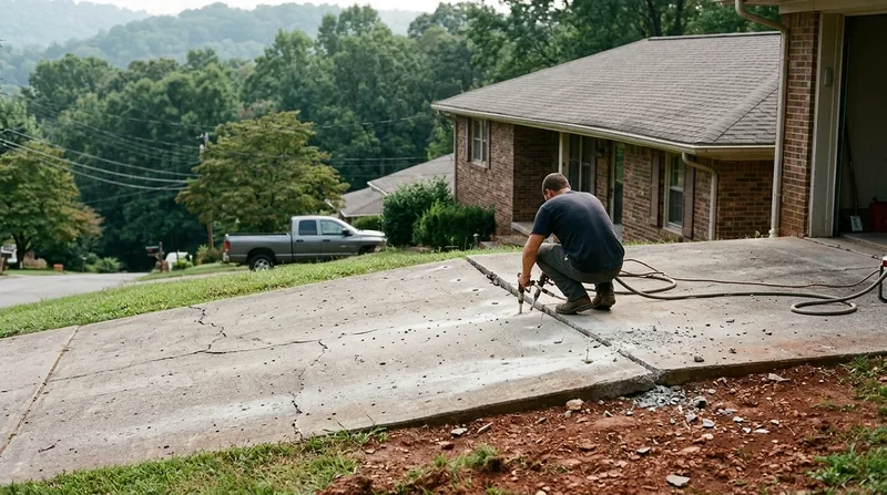 Concrete Leveling & Slab Lifting Chattanooga