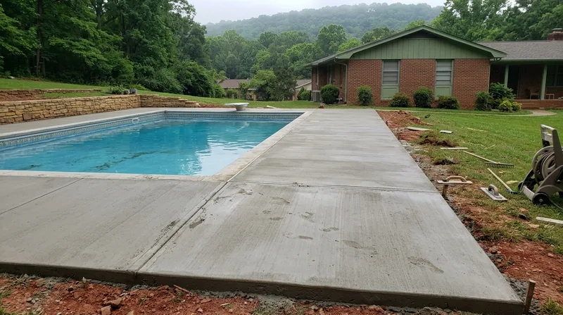 Concrete Pool Decks Chattanooga